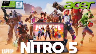 GTX 1650  I5 9300H Fortnite 2024  Modo Rendimiento  Acer Nitro 5 Laptop [upl. by Oivlis]