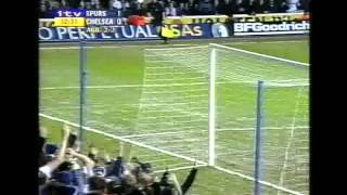 Tottenham 51 Chelsea  League Cup SemiFinal 2nd leg  22nd January 2002 [upl. by Enninaej]