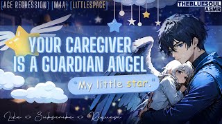 Your Caregiver Is a Guardian Angel ASMR Age Regression Little Space Bedtime Story M4A [upl. by Ahsikan]