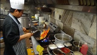 IndoChinese Recipes Manchurian Chilli Paneer and Crispy Garlic Chilli Chips at Tiranga Restaurant [upl. by Ylrebme]