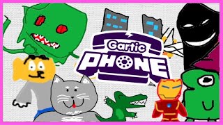 3 Psychos Play Gartic Phone [upl. by Pollerd]