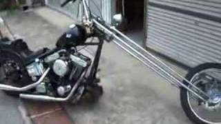 Harley Davidson  Japanese long fork chopper [upl. by Woermer656]