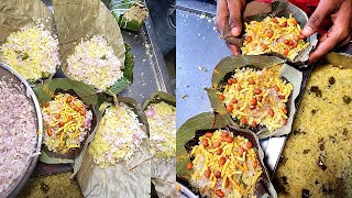 Panwadi Ka Famous Patte Wala Poha  Gwalior Food  India Street Food [upl. by Enelram]