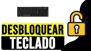 Cómo DESBLOQUEAR mi TECLADO de LAPTOP 2024  Bloquear y Desbloquear Teclado de Laptop [upl. by Eentruoc]