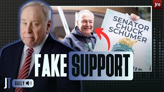 Who made antisemitism a partisan issue Chuck Schumer  Jonathan Tobin Daily Ep 45 [upl. by Zebada]