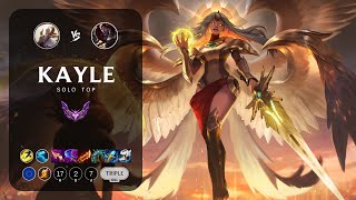 Kayle Top vs Darius  EUW Master Patch 147 [upl. by Cassandre438]