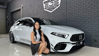 MercedesAMG A45 S Edition 55 Full PPF And Detail [upl. by Luemas936]