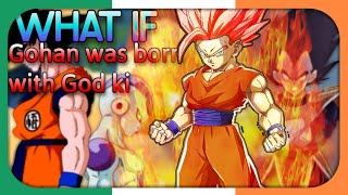 WHAT IF Gohan Was Born With God Ki Part 2 Heroes of earth vs Frieza [upl. by Yralih]