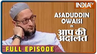 Asaduddin Owaisi In Aap Ki Adalat ये मौलाना नहीं RSS की निक्कर पहने मुलायम हैं [upl. by Idihc]