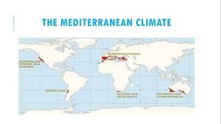 Warm Climates  Mediterranean Climate  Climates amp Human Activities [upl. by Uaerraj]