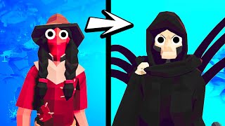 Harvester Becomes The Reaper  TABS Story  Totally Accurate Battle Simulator [upl. by Kinchen596]