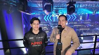 PMSL Americas Fall  W2D1M2 Postgame Interview with NRG Galaxy Fate [upl. by Goldarina]