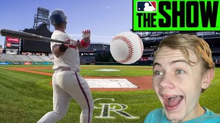 OPPOSITE FIELD HOME RUN MLB The Show 24 Road to the Show S3 Ep6 [upl. by Brookhouse399]