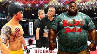 UFC 4 Bruce Lee Vs African Bulat Ea Sports [upl. by Kellene862]