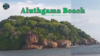 Aluthgama Beach  Sri Lanka  no copyright footages [upl. by Wilonah]