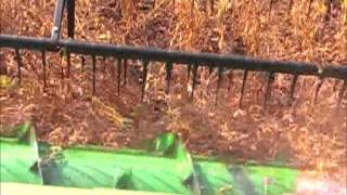 Grain Grabber2 in Soybeans 2007 Harvest 6 with sound [upl. by Thgiwed]