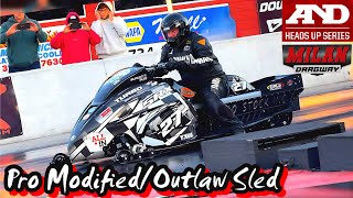 Pro Modified amp Outlaw Sled  September  AampD Heads Up Series [upl. by Ssitnerp]