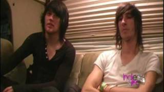 Interview ASKING ALEXANDRIA November 2009 [upl. by Clyte278]