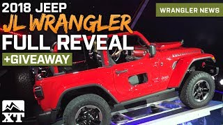 2018 Jeep Wrangler JL Official Reveal at LA Auto Show  18 Wrangler Rubicon amp Sahara Walkaround [upl. by Cynthea]