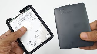 WD Elements 1TB external Hard Drive  Disassembly [upl. by Accalia]