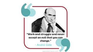 Top 10 André Gide Quotes Author of The Immoralist [upl. by Gage]