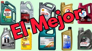 LAS 5 MEJORES MARCAS DE ACEITE PARA MOTOR [upl. by Bernice13]