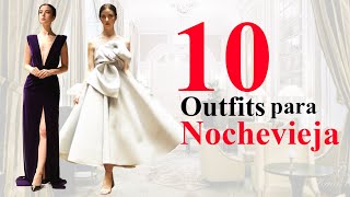 10 OUTFITS ELEGANTES PARA NOCHEVIEJA 2021✨  Moda Mujer Susana Arcocha [upl. by Ottillia]