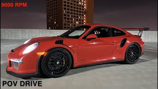 Porsche 911 GT3 RS POV Night Drive [upl. by Reynard]