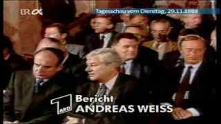 Tagesschau vom Dienstag 29111988 [upl. by Dorotea746]