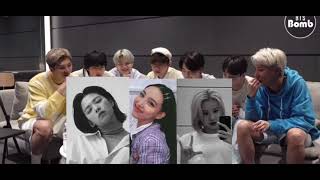 Bts reaction to twice tiktok part1 [upl. by Nodnarb208]