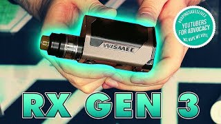 Wismec RX Gen 3Gnome Tank Kit Review [upl. by Lexi823]