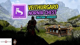 Nornir Chest Veithurgard Puzzle Solution  Rewards ALL Horns of Blood Mead  God of War [upl. by Nomled550]