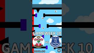 Southampton vs Everton  MARBLE RACE PREMIER LEAGUE shorts premierleague southampton everton [upl. by Hairakcaz921]