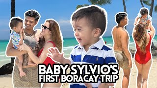 Baby Sylvios First BORACAY Trip  Love Angeline Quinto [upl. by Einej686]