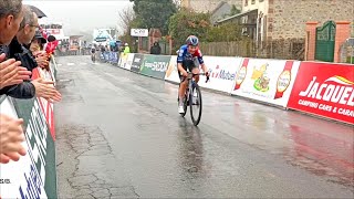 Cyclisme Tour de Normandie Féminin 2024 3ème étape Martinvast arrivée [upl. by Irehc]