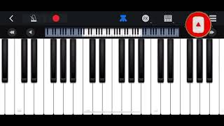 How to Ring Dil mera ye nasmjh kitna in mobile piano movie name yaariyan song 🎵 baarish [upl. by Nedyarb]