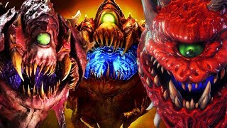 DOOM ORIGINS  WHAT IS THE CACODEMON PAIN ELEMENTAL HISTORY AND LORE EXPLAINED [upl. by Nolyak961]