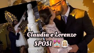 MATRIMONIO claudia e Lorenzo💒 SPOSI 👰🏼‍♀️❤️ claudiadionigi lorenzoriccardi uominiedonne [upl. by Hernardo]