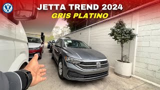 JETTA Trendline 2024 Gris platino  Disponible y Un Sportline libre [upl. by Hedi]