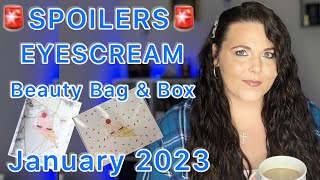 January 2023 EYESCREAM Beauty Bag amp Box Spoilers [upl. by Arras443]