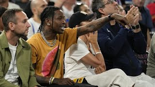 JO Paris 2024  le rappeur américain Travis Scott arrêté pour violences [upl. by Martainn]