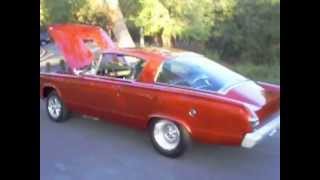 66 MOPAR BARRACUDA WITH NEW 360 ENGINE 2012 [upl. by Alin]