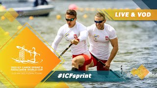 2022 ICF CanoeKayak Sprint amp Paracanoe World Cup Poznan Poland  Day 3 Semis  Para [upl. by Ayotnahs]