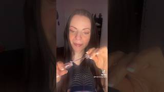 ASMR Applying new lip gloss on you and me asmr mouthsounds makeup asmrtriggers asmrmakeup [upl. by Henarat307]