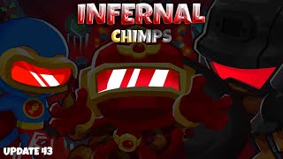 Infernal CHIMPS Black Border Guide ft Axis of the COOLEST Shades 😎 BTD6 [upl. by Adnohsal]