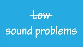 How to fix low sound problems on windows 10 [upl. by Gabrielli]