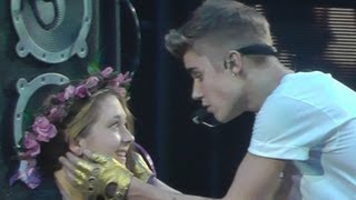 Justin Bieber  One Less Lonely Girl  Izod Center 110912 HD [upl. by Ettennyl]