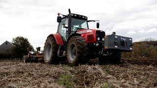 Orka pod Pszenicę 2024 MASSEY FERGUSON 7480 [upl. by Orsola]