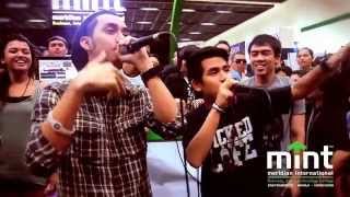 BIGLANG LIKO LIVE  RON HENLEY feat ABRA at the MINT College Booth INTERED 2012 [upl. by Anelram907]