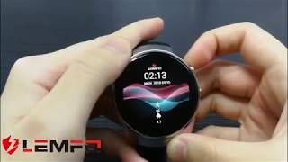 LEMFO LEM7 MT6737M 4G LTE Smartwatch Android 70 [upl. by Eseela]